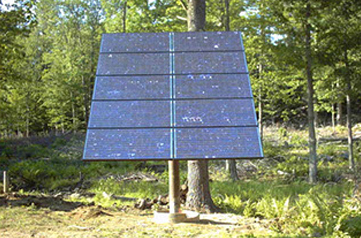 Pole Mounted Solar Panels